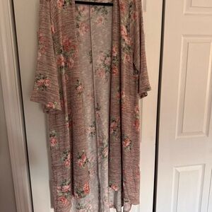 Torrid Pastel Floral Knit Top